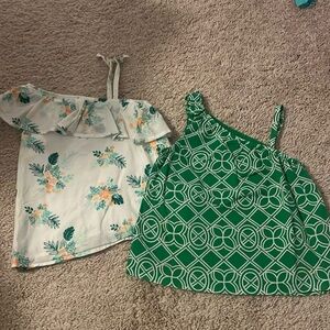 Lot of 2 Adorable Janie and Jack Tops